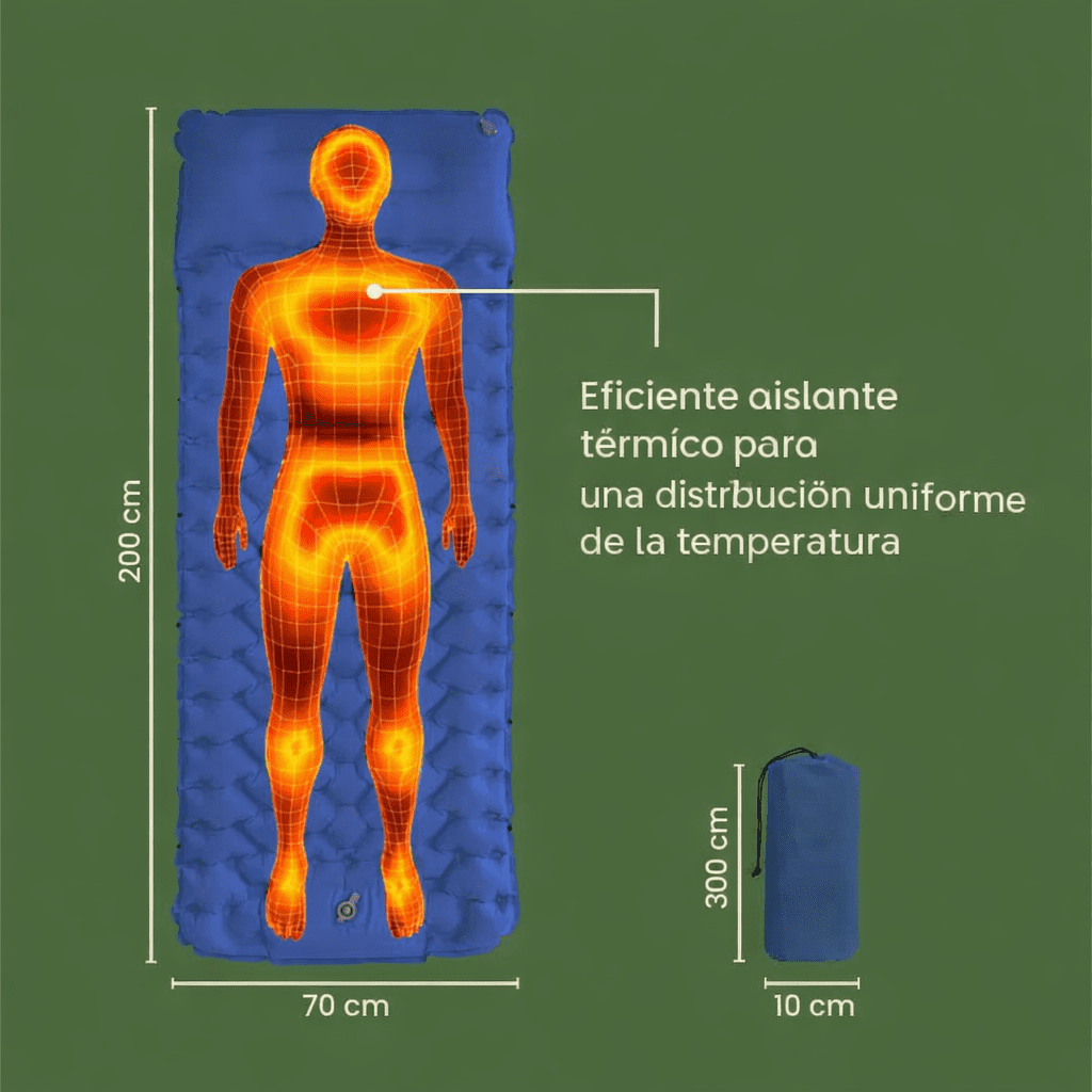 Ultraleichte & kompakte Isomatte - perfekt für unterwegs - Image 5