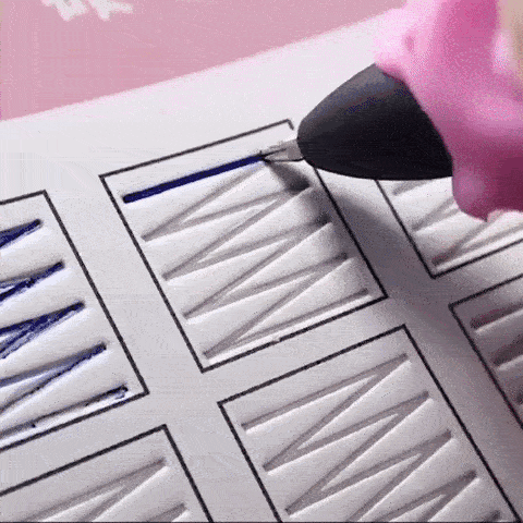 Set de Caligrafía Mágica Reutilizable - Kit con 4 cuadernos